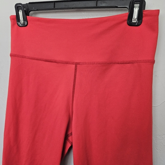 Zyia Active Women's 8-10 Red High-Waisted Leggings Compression Support Athletic - Picture 2 of 7